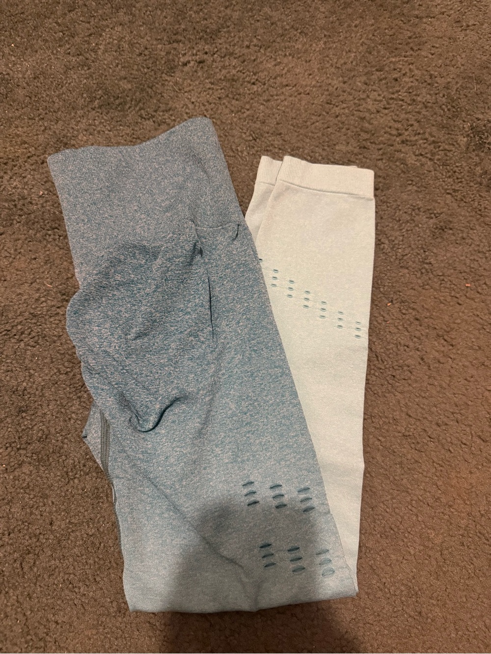 Blue Ombre Leggings